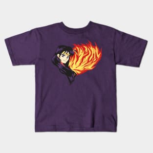 sailor mars heart Kids T-Shirt